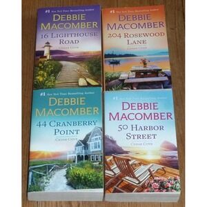 Debbie Macomber Cedar Cove Series Lot of 4 Mass Paperbacks, #1,2,4,5 NEW